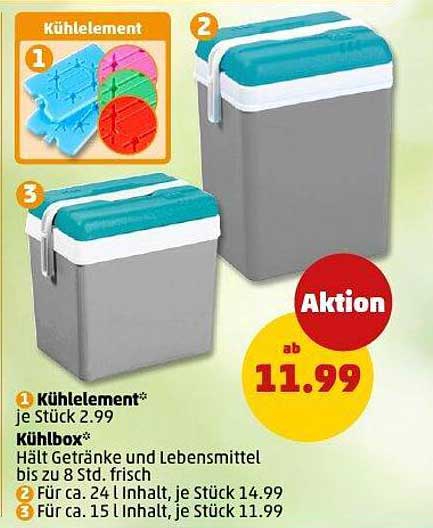Kühlbox für frische Getränke und Lebensmittel