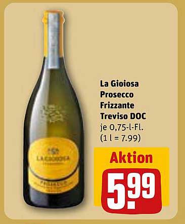 La Gioiosa Prosecco Frizzante Treviso DOC