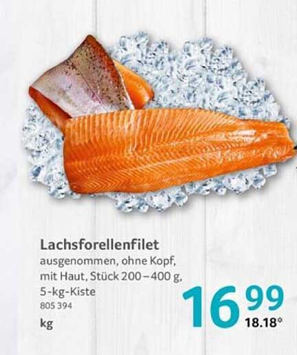 Lachsforellenfilet - frisch und lecker