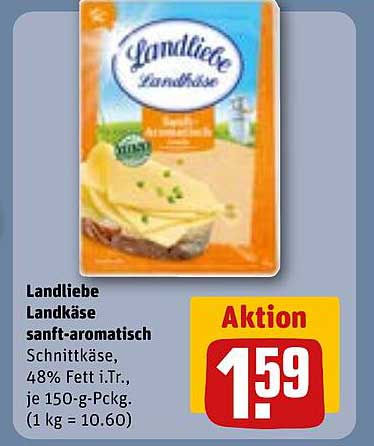Landliebe Landkäse sanft-aromatisch