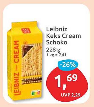 Leibniz Keks Cream Schoko - 228 g