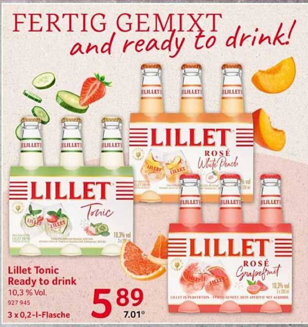 Lillet Tonic Ready to Drink