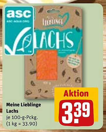 Meine Lieblinge Lachs je 100-g-Pckg.