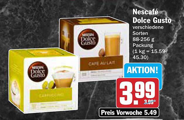 Nescafé Dolce Gusto verschiedene Sorten 88-256 g