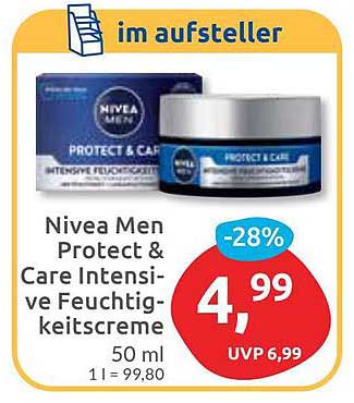 Nivea Men Protect & Care Intensive Feuchtigkeitscreme 50 ml