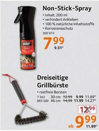 Non-Stick-Spray von Weber - 200 ml