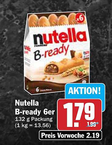 Nutella B-ready 6er