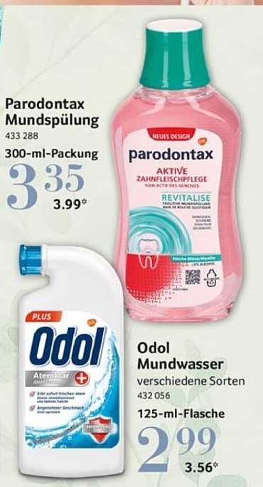 Parodontax Mundspülung 300-ml-Packung