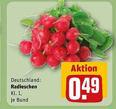 Radieschen Kl. I, je Bund