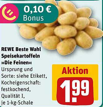 REWE Beste Wahl Speisekartoffeln »Die Feinen«