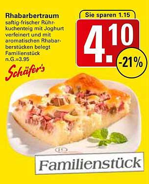 Rhabarbertraum - Saftig-frischer Rührkuchenteig mit Joghurt