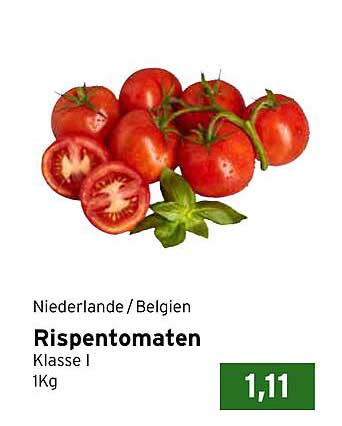 Rispentomaten Klasse I - 1 Kg