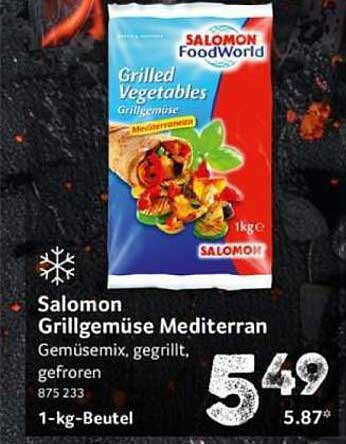 Salomon Grillgemüse Mediterran 1 kg