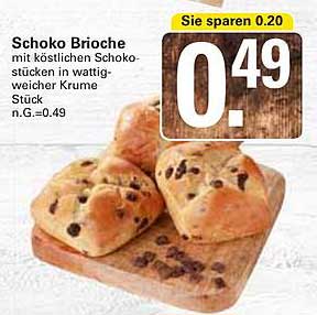 Schoko Brioche mit köstlichen Schoko-Stücken