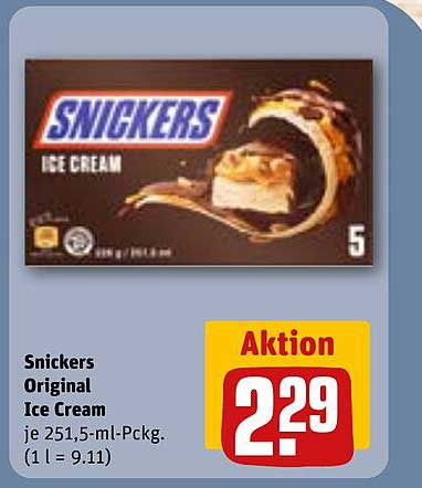 Snickers Original Ice Cream
