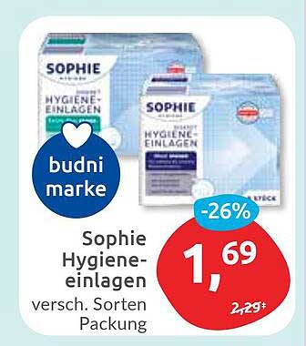 Sophie Hygieneeinlagen