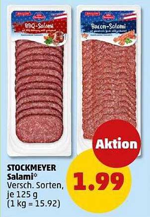 STOCKMEYER Salami - Verschiedene Sorten, je 125 g
