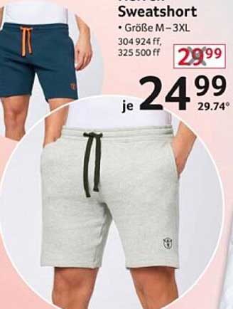 Sweatshorts für Herren in den Größen M – 3XL