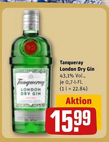Tanqueray London Dry Gin, 0,7 l