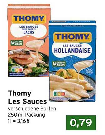 Thomy Les Sauces verschiedene Sorten 250 ml Packung
