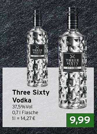 Three Sixty Vodka 0,7l