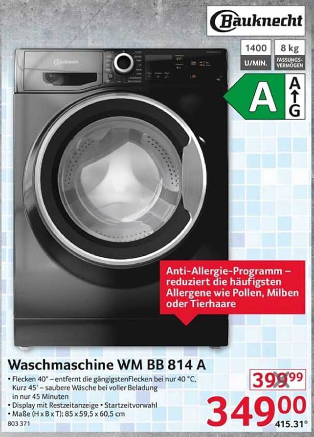 Waschmaschine WM BB 814 A
