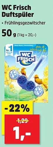 WC Frisch Duftspüler - Frühlingsgezwitscher