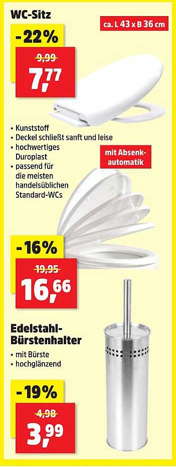 WC-Sitz - jetzt zum Sonderpreis!