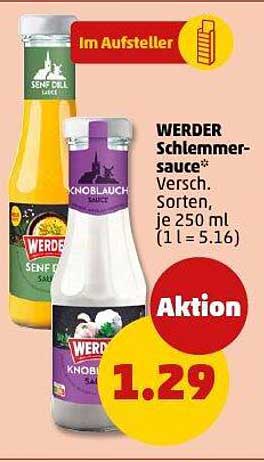 WERDER Schlemmer-Sauce – Vielfältiger Genuss für jeden Anlass