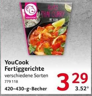YouCook Fertiggerichte verschiedene Sorten