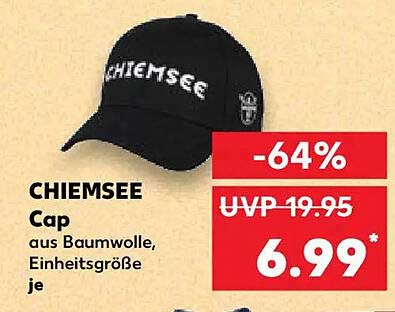CHIEMSEE Cap aus Baumwolle, Einheitsgröße je