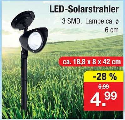 LED-Solarstrahler