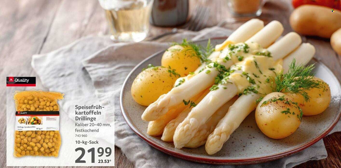 Speisefrühkartoffeln Drillinge