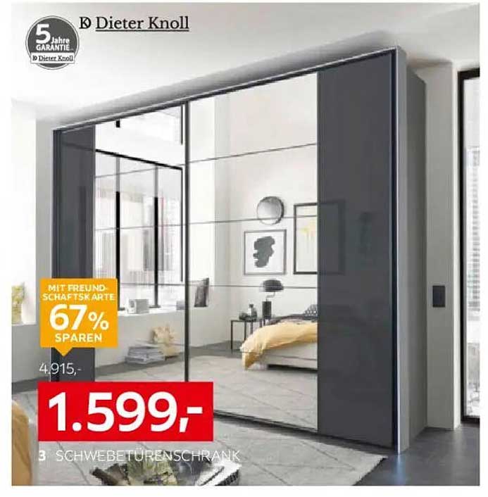 3 Schwebetüren-Schrank von D. Dieter Knoll