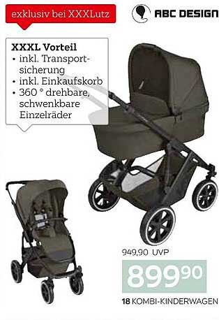 ABC DESIGN Kombi-Kinderwagen - Der flexible Begleiter für Ihr Baby