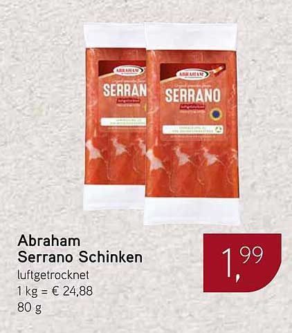 Abraham Serrano Schinken - Luftgetrocknet