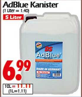 AdBlue Kanister - 5 Liter