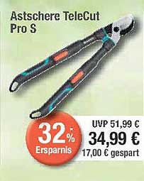 Astschere TeleCut Pro S