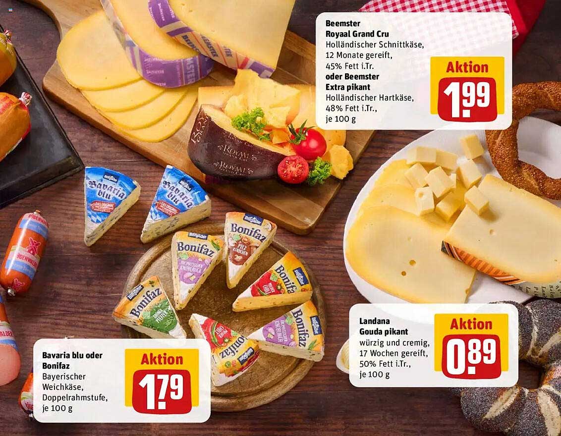 Beemster Royaal Grand Cru und Gouda pikant im Angebot