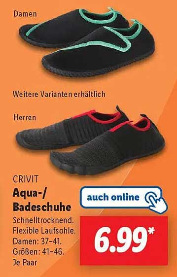 CRIVIT Aqua-/Badeschuhe