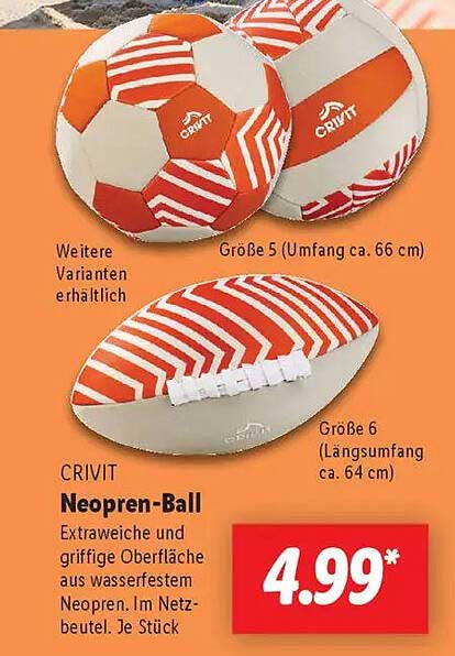 CRIVIT Neopren-Ball