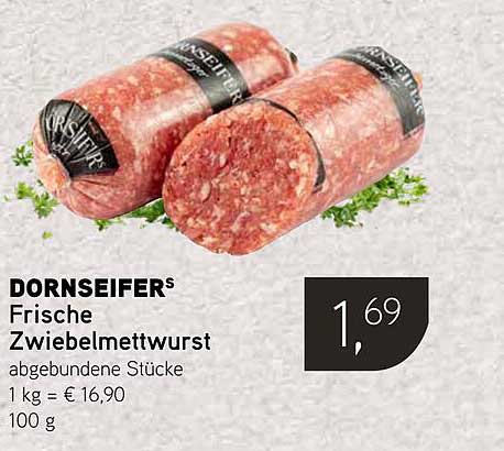 DORNSEIFER Frische Zwiebelmettwurst