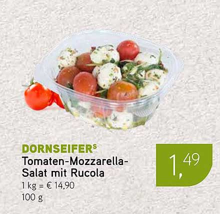 DORNSEIFERS Tomaten-Mozzarella-Salat mit Rucola