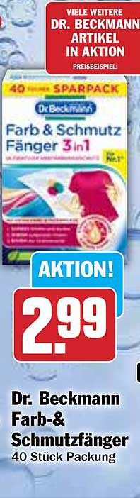 Dr. Beckmann Farb- & Schmutzfänger 40 Stück Packung