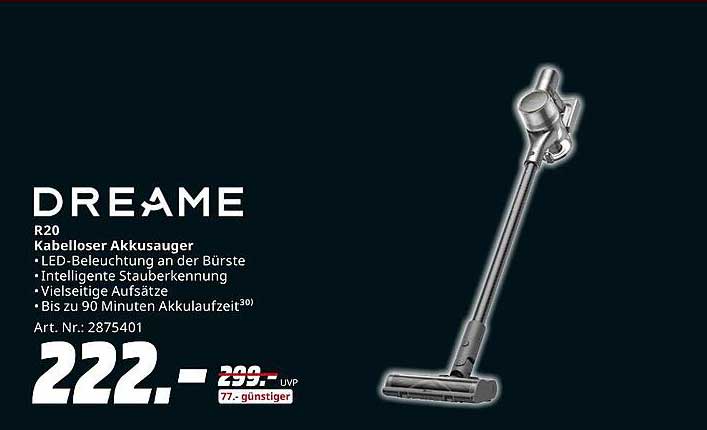 DREAME R20 Kabelloser Akkusauger