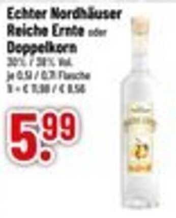 Echter Nordhäußer Reiche Ernte oder Doppelkorn