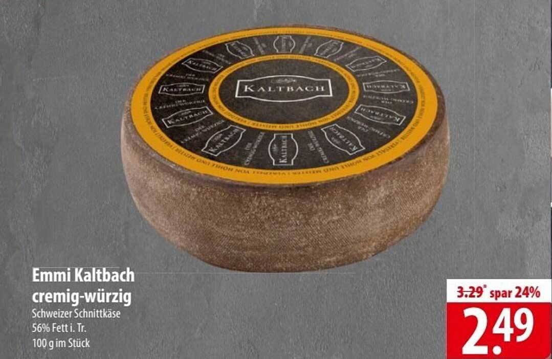 Emmi Kaltbach cremig-würzig Schweizer Schnittkäse