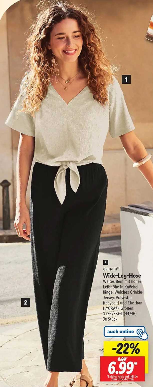 esmarà® Wide-Leg-Hose
