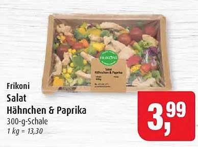 Frikoni Salat Hähnchen & Paprika 300-g-Schale