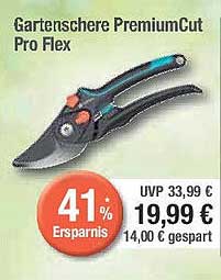 Gartenschere PremiumCut Pro Flex